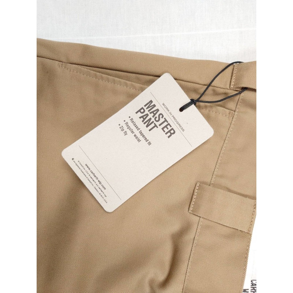 NEW Carhartt WIP Denison Men's Master Pant Twill 34 (measures 38") x 34 NWT - Picture 6 of 9